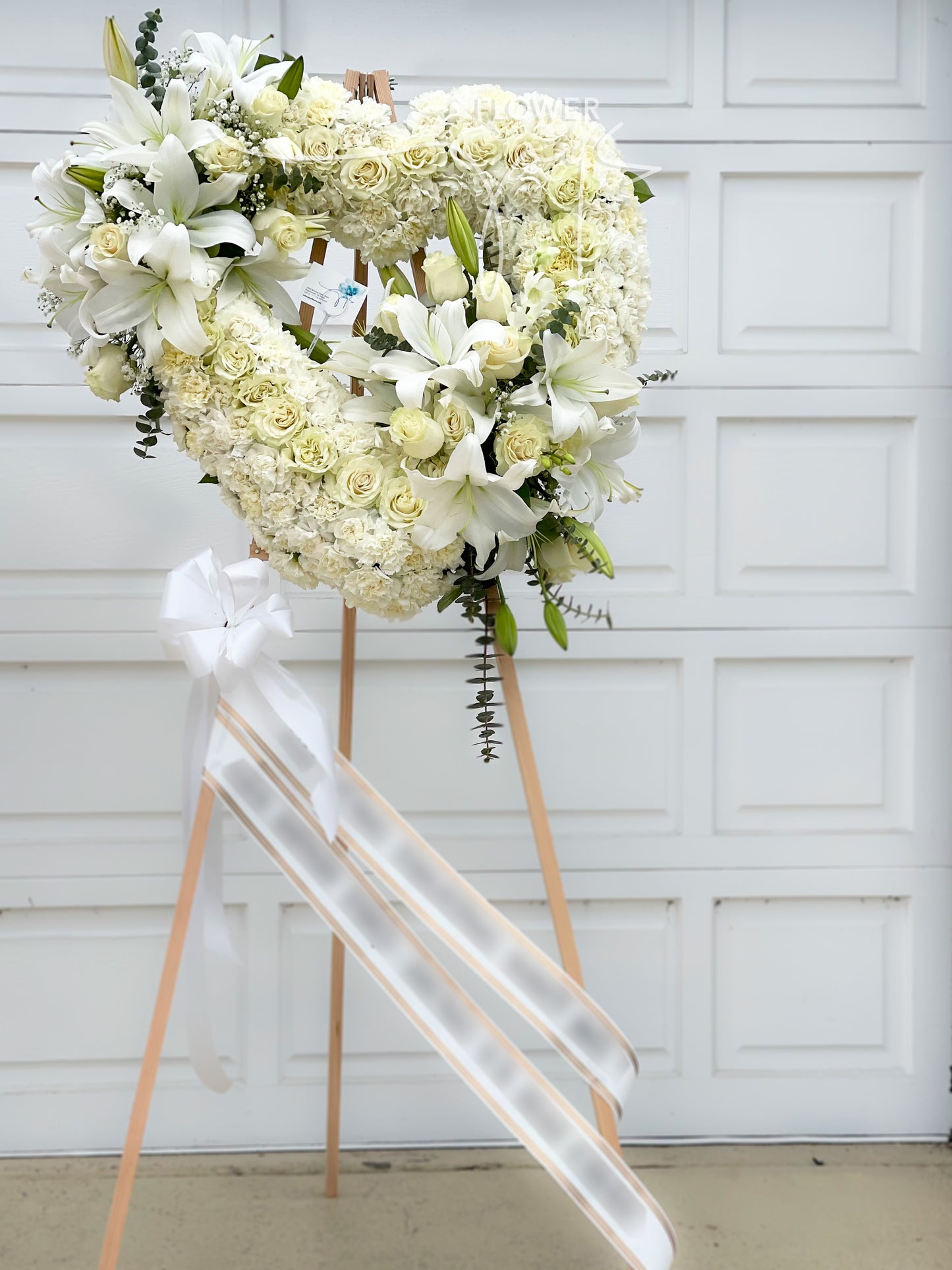 Precious Heart Sympathy Standing Spray - The price will vary depending on the style you choose.