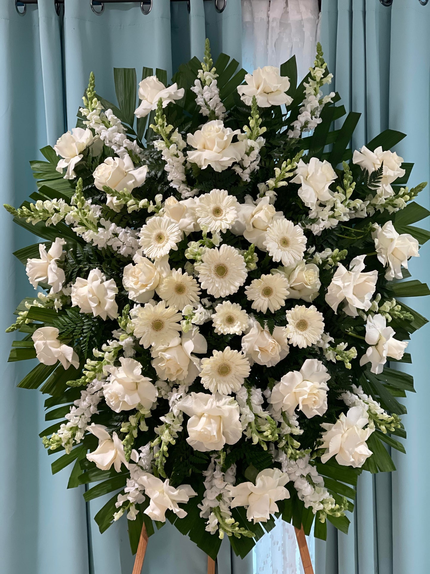 Loving Remembrance Sympathy Standing Spray - The price will vary depending on the style you choose.