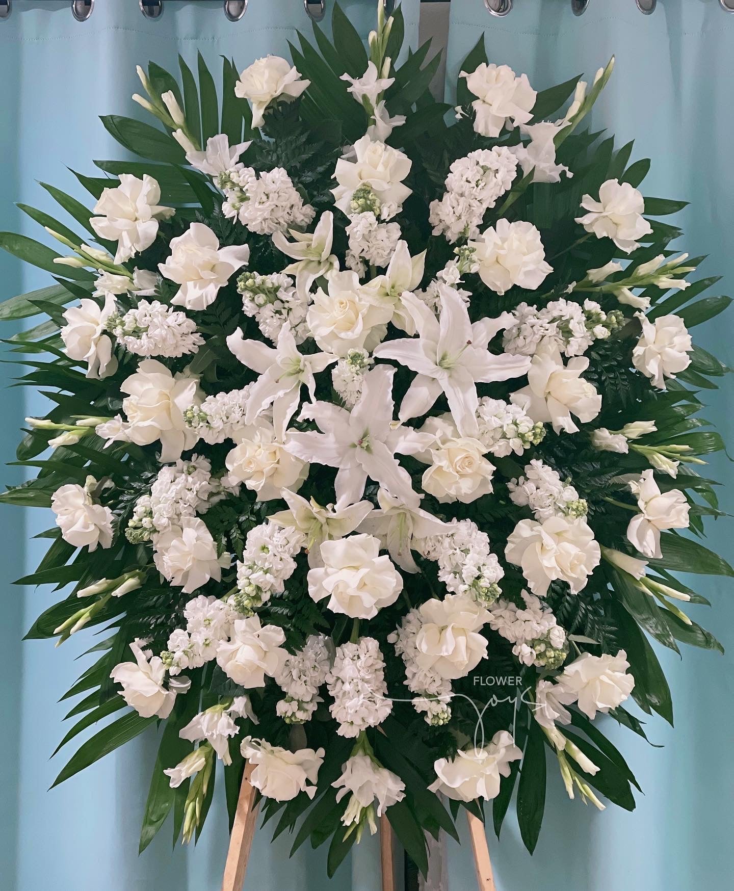 Loving Remembrance Sympathy Standing Spray - The price will vary depending on the style you choose.