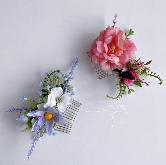 Flower Bridal Hair Comb