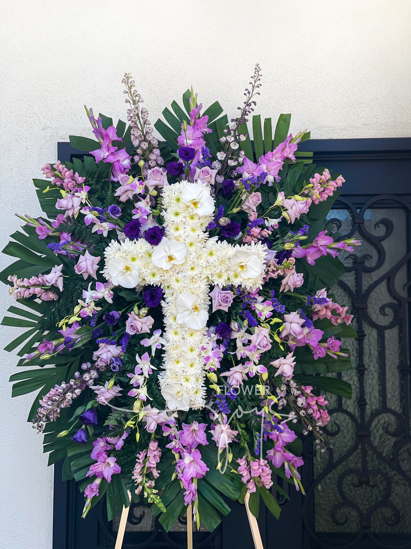 Garden of Peace Sympathy Standing Spray - The price will vary depending on the style you choose.