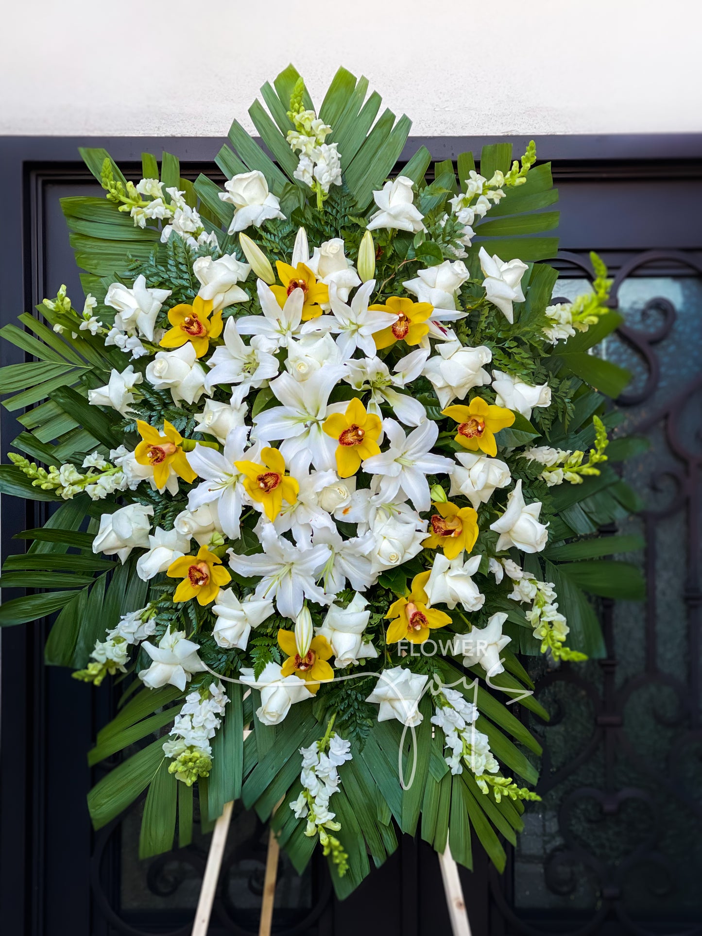 Loving Remembrance Sympathy Standing Spray - The price will vary depending on the style you choose.