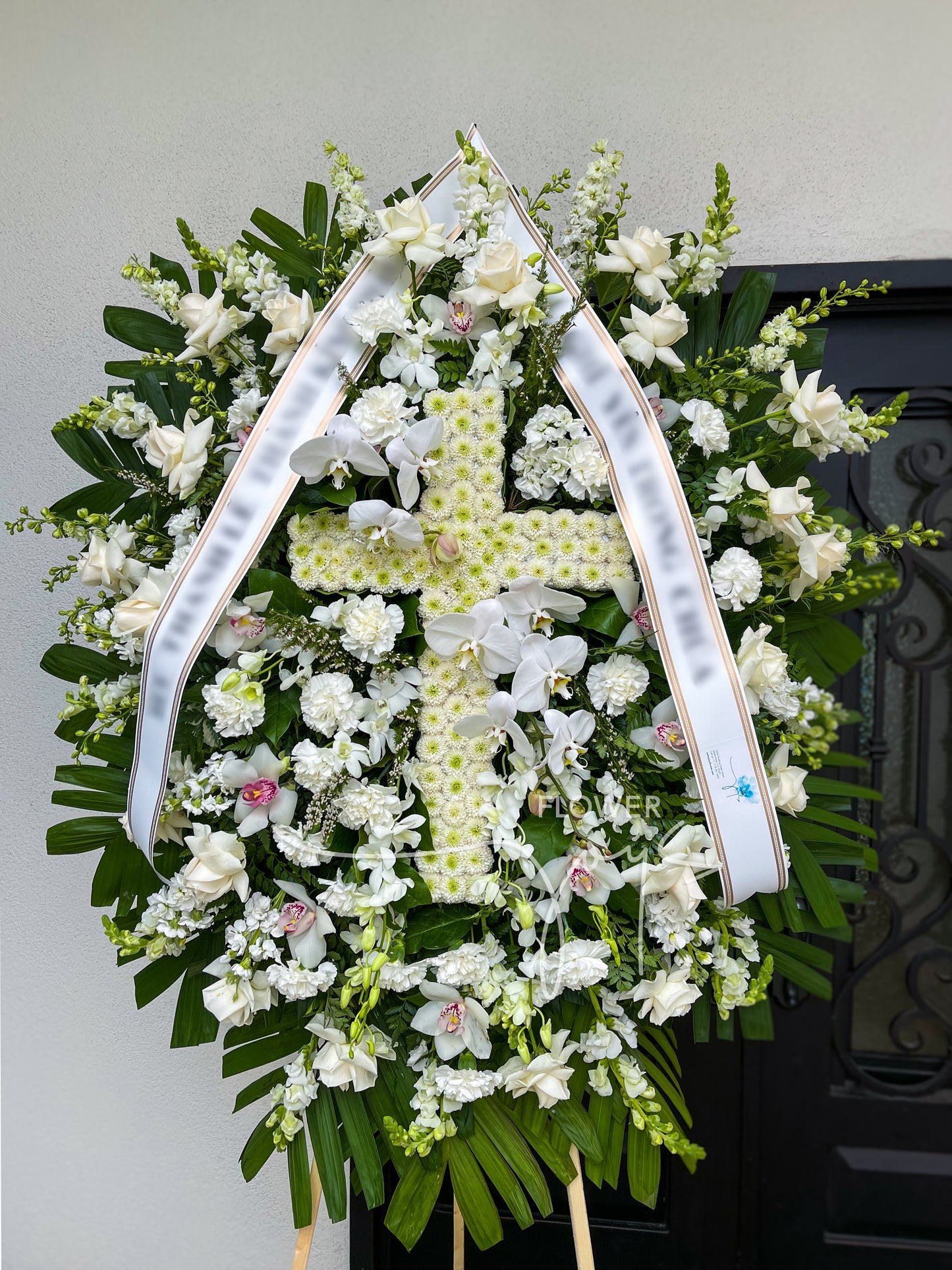 Garden of Peace Sympathy Standing Spray - The price will vary depending on the style you choose.