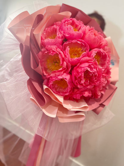 Pink Peony Bouquet