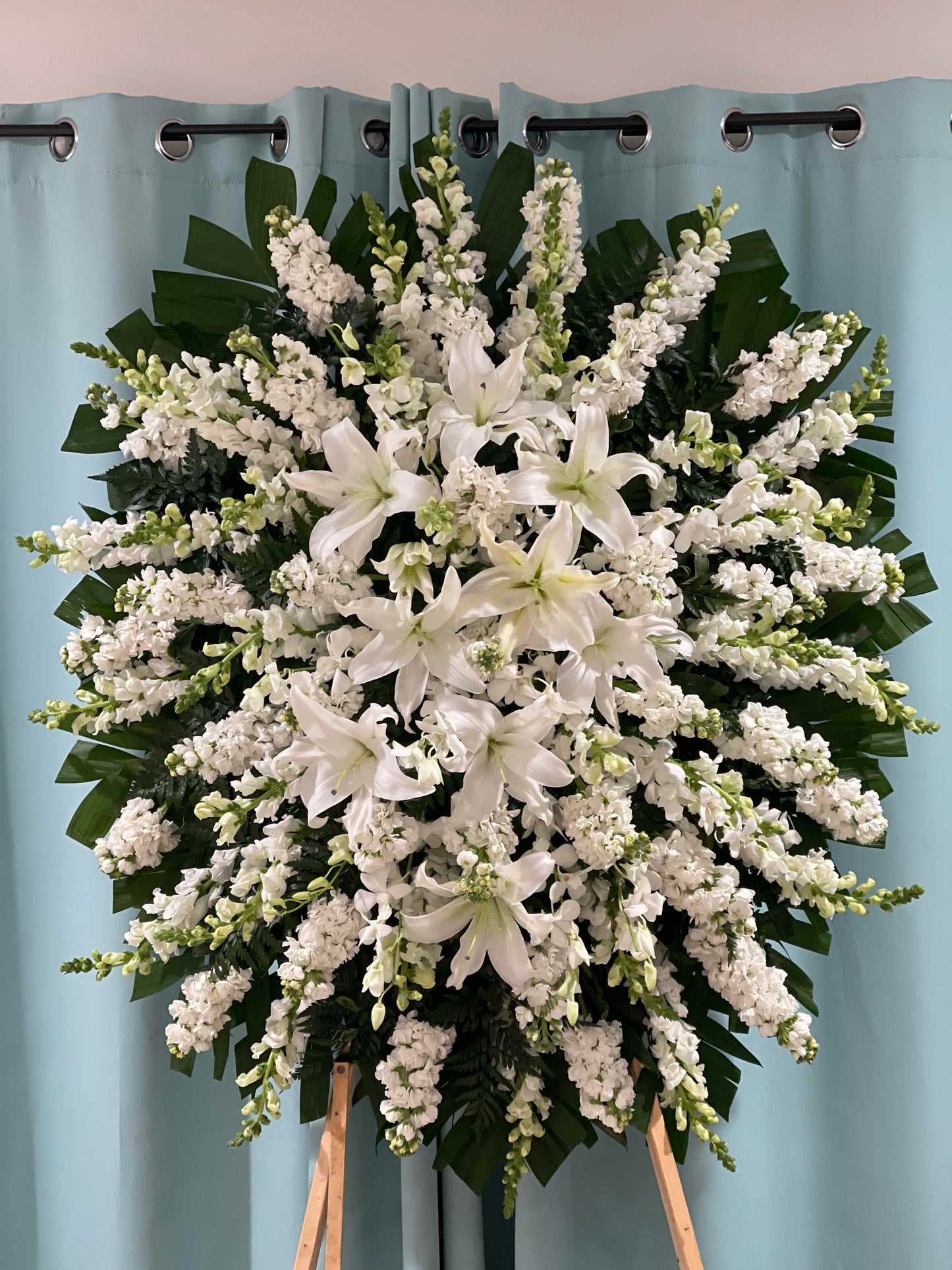 Loving Remembrance Sympathy Standing Spray - The price will vary depending on the style you choose.